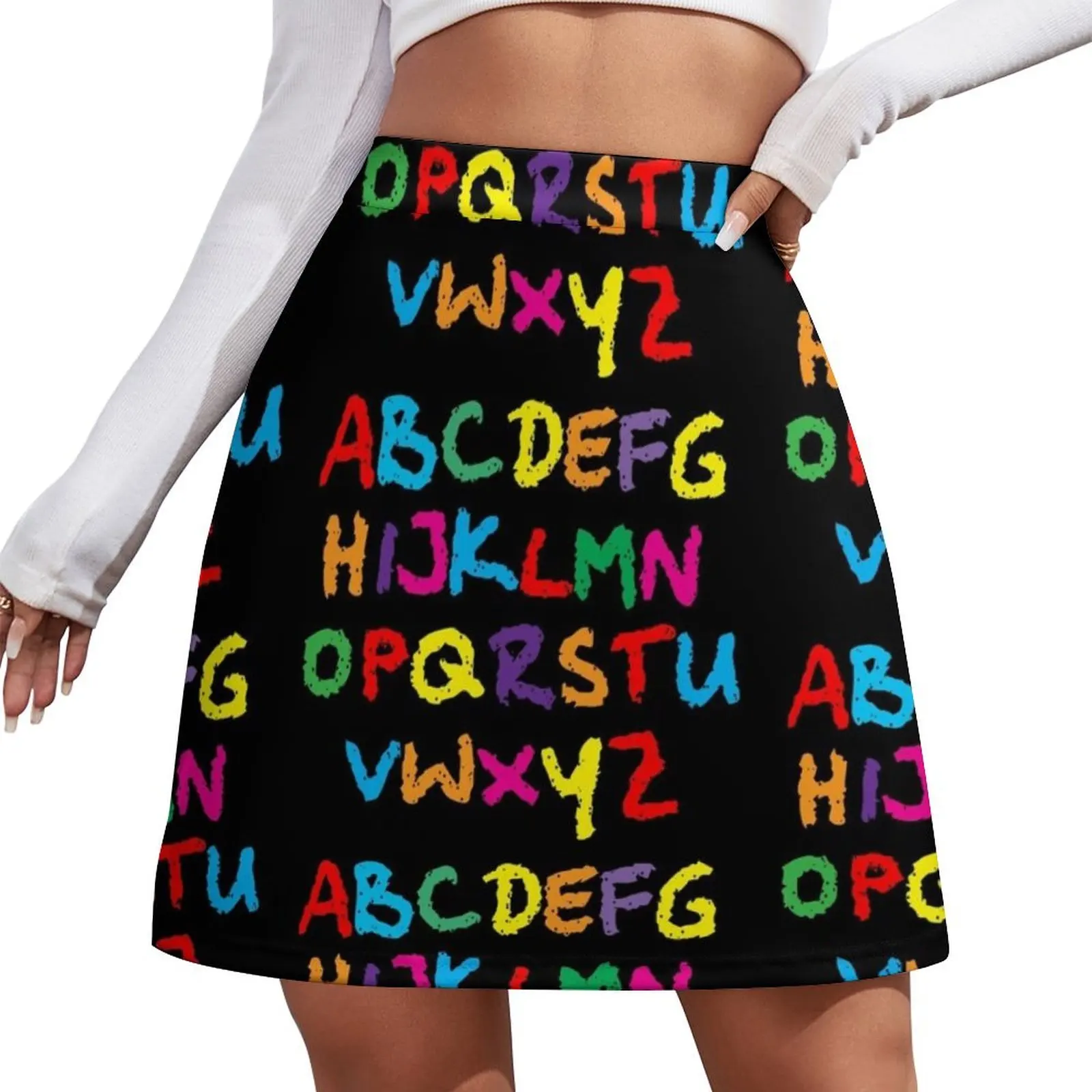 The Colorful Alphabet in Chalk Mini Skirt 90s aesthetic novelty in clothes skirts for woman Women clothing
The Colorful Alphabet in Chalk Mini Skirt 90s aesthetic novelty in clothes skirts for woman Women clothing