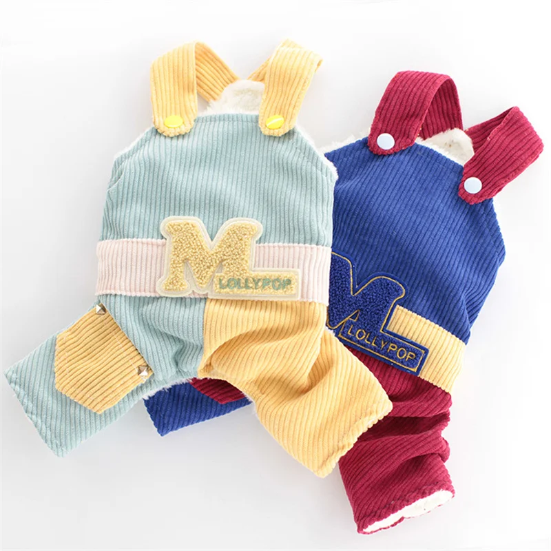 Four Leg Warm Jumpsuit Winter Puppy Clothes Yorkie Chihuahua Bichon Pomeranian Poodle Shih Tzu Maltese Dog Costume Pet Clothing
Four Leg Warm Jumpsuit Winter Puppy Clothes Yorkie Chihuahua Bichon Pomeranian Poodle Shih Tzu Maltese Dog Costume Pet Clothing