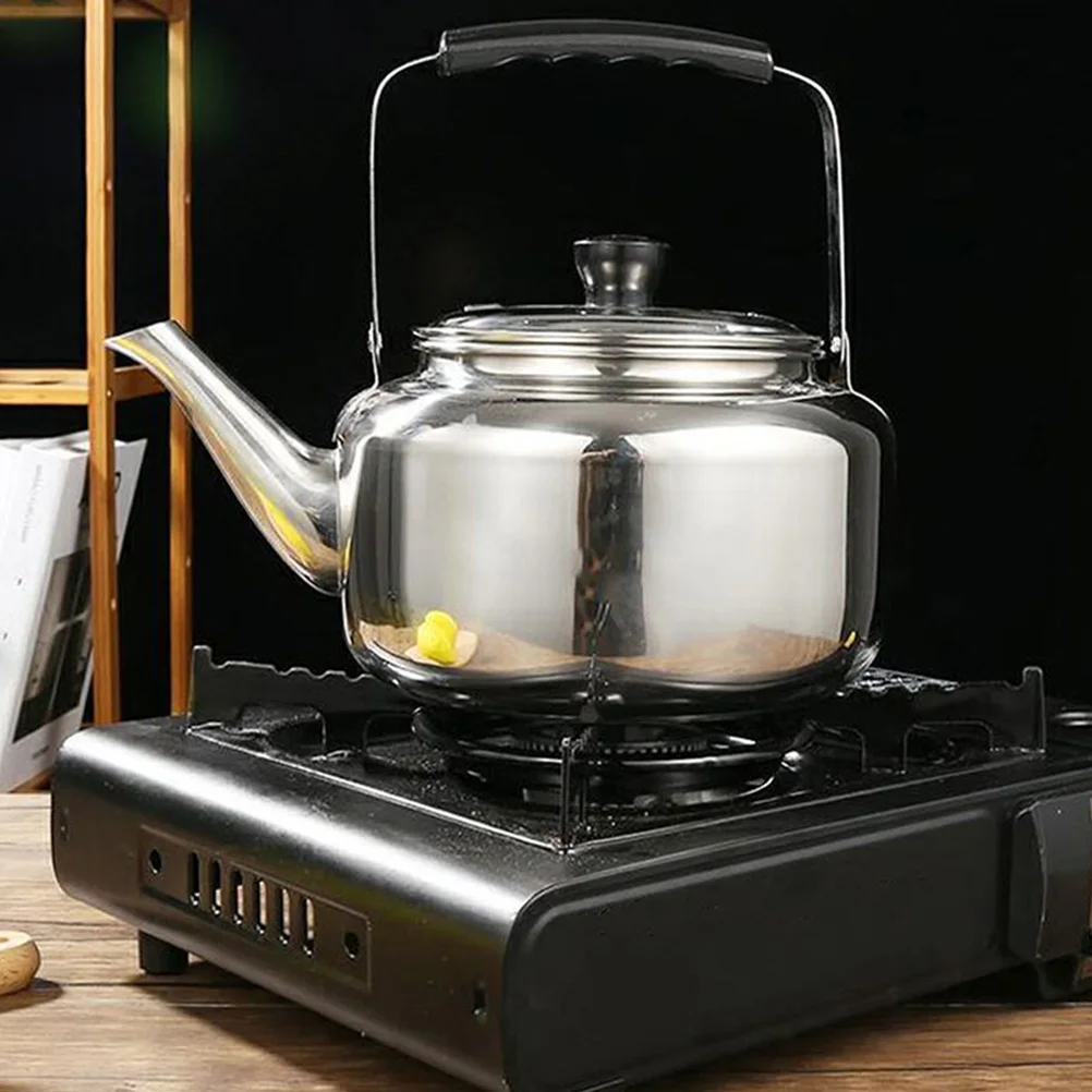 Stainless Steel 3L Silver 304 Grade Pot Camping Water Heater Thickened Kettle Stovetop Teakettle Outdoor Water
Stainless Steel 3L Silver 304 Grade Pot Camping Water Heater Thickened Kettle Stovetop Teakettle Outdoor Water