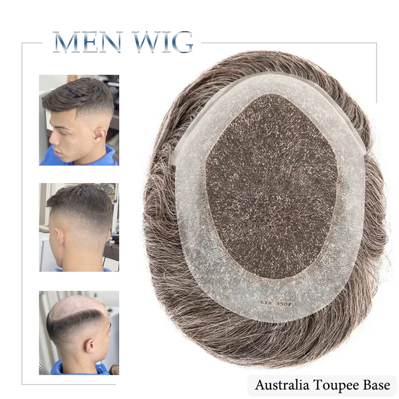 Australia Base Toupee Size 7''x9'' Male Hair Prosthesis Swiss Lace 100% Human Hair Wigs Indian Hair System For Man 6'' Man Wig
Australia Base Toupee Size 7''x9'' Male Hair Prosthesis Swiss Lace 100% Human Hair Wigs Indian Hair System For Man 6'' Man Wig
