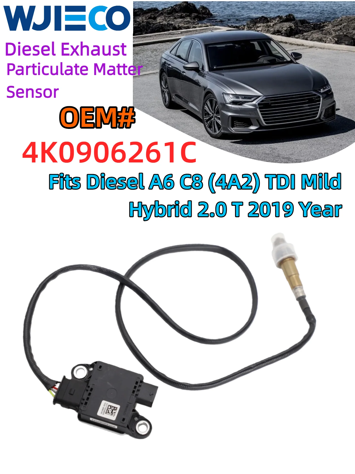 4K0906261C 0281008374 0281008375 Датчик частиц PM Датчик дизеля A6 C8 (4A2) TDI Mild Hybrid 2,0 T 2019 год
4K0906261C 0281008374 0281008375 Датчик частиц PM Датчик дизеля A6 C8 (4A2) TDI Mild Hybrid 2,0 T 2019 год