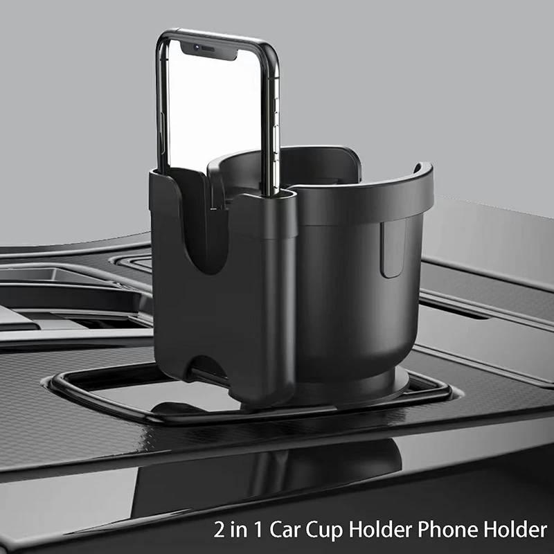 CA1pc With Mobile Phone Storage Stand Cup Holder Expander Adapter Multipurpose Bottle Cups Organizer Stand Car Water Cup Holder
CA1pc With Mobile Phone Storage Stand Cup Holder Expander Adapter Multipurpose Bottle Cups Organizer Stand Car Water Cup Holder