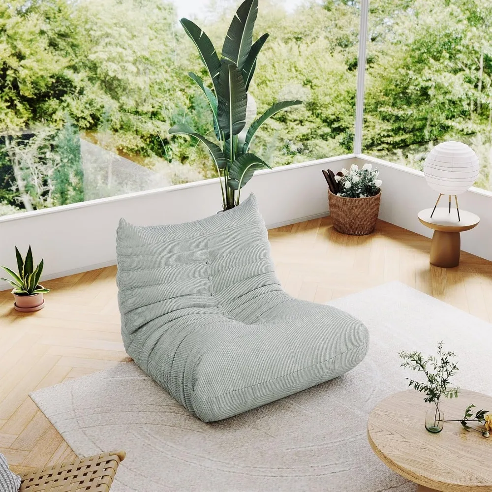 Lazy Floor Sofa,Soft Corduroy One Seat Sofa,Minimalist Couches,Corner Relax Sofa Couch for Living Room Apartment Home Bedroom Of
Lazy Floor Sofa,Soft Corduroy One Seat Sofa,Minimalist Couches,Corner Relax Sofa Couch for Living Room Apartment Home Bedroom Of