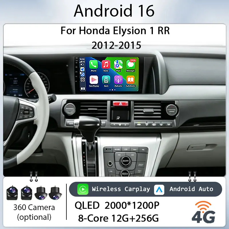 10" Android 16 for Honda Elysion 1 RR 2012-201 Car Stereo IPS HD Touch Screen Wireless CarPlay GPS Navi BT WiFi DSP Player Head
10" Android 16 for Honda Elysion 1 RR 2012-201 Car Stereo IPS HD Touch Screen Wireless CarPlay GPS Navi BT WiFi DSP Player Head
