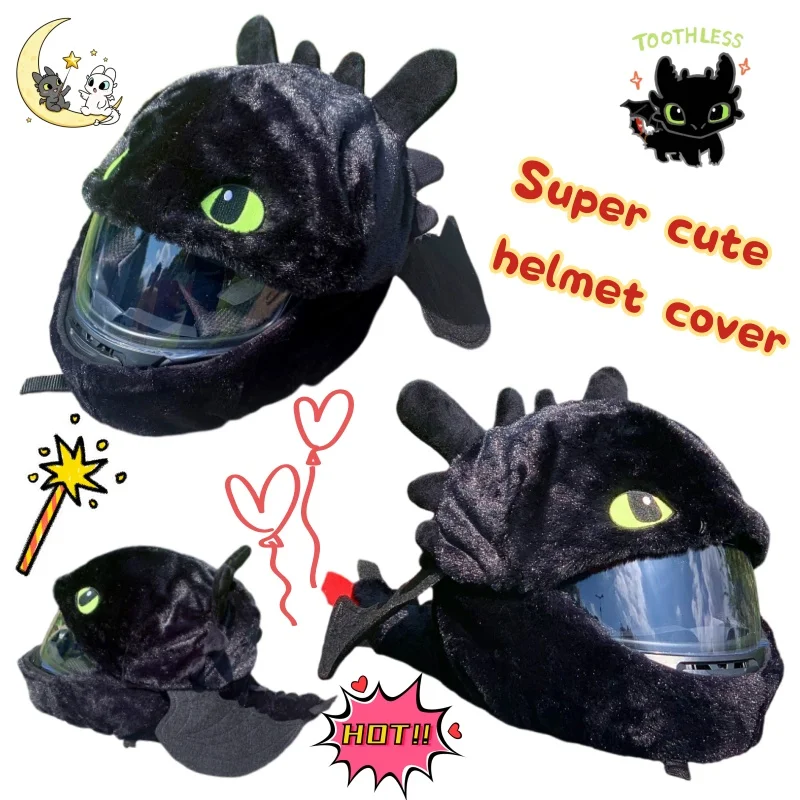 Dragon Taming Master Anime Winter Warm Windproof Cartoon Super Cute Plush Suitable for Motorcycle Helmet Cover Riding Headwear
Dragon Taming Master Anime Winter Warm Windproof Cartoon Super Cute Plush Suitable for Motorcycle Helmet Cover Riding Headwear