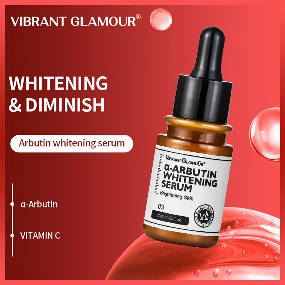 VIBRANT GLAMOUR Alpha Arbutin Serum Hydrating Brightening Skin Tone Fade Dark Spots Firming Elasticity Face Essence Wholesale
VIBRANT GLAMOUR Alpha Arbutin Serum Hydrating Brightening Skin Tone Fade Dark Spots Firming Elasticity Face Essence Wholesale