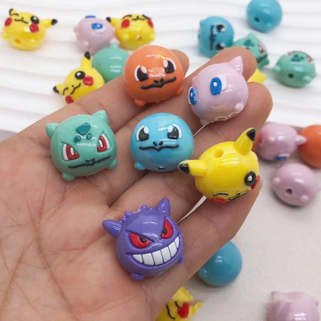 20pcs for Pokemon silicone through-hole beaded DIY mobile phone chain keychain beaded pen accessory material
20pcs for Pokemon silicone through-hole beaded DIY mobile phone chain keychain beaded pen accessory material
