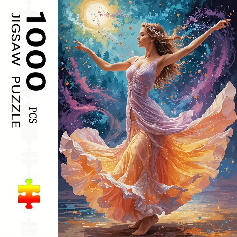 500/1000 Pieces Jigsaw Puzzle Book with Beautiful Ballerina & Dance Educational Toy for Kids Children 's Games Christmas Gift
500/1000 Pieces Jigsaw Puzzle Book with Beautiful Ballerina & Dance Educational Toy for Kids Children 's Games Christmas Gift