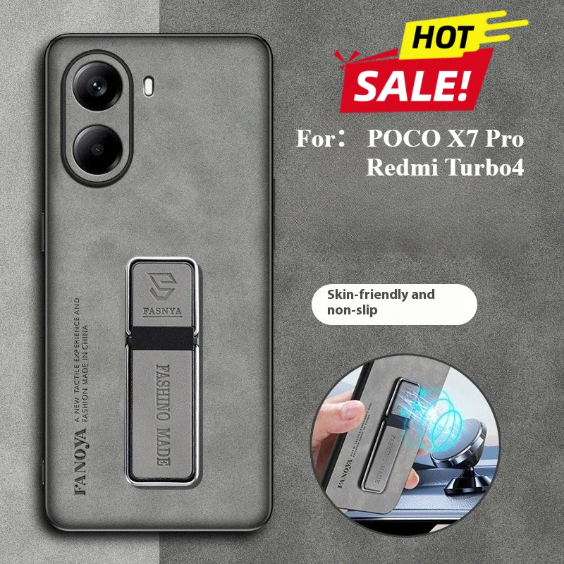 For POCO X7 Pro Redmi Turbo4 Case Sheepbuck Leather Magnetic Suction with Stand Dirt-Resistant Cover for POCOX7 Pro Bumper Funda
For POCO X7 Pro Redmi Turbo4 Case Sheepbuck Leather Magnetic Suction with Stand Dirt-Resistant Cover for POCOX7 Pro Bumper Funda