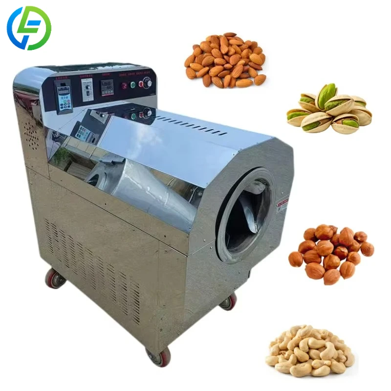 Customized Commercial Peanuts Seeds Nuts Hazelnut Almond Coffee Bean Roasting Machine Factory Stir-Frying Drying Roaster Machine
Customized Commercial Peanuts Seeds Nuts Hazelnut Almond Coffee Bean Roasting Machine Factory Stir-Frying Drying Roaster Machine