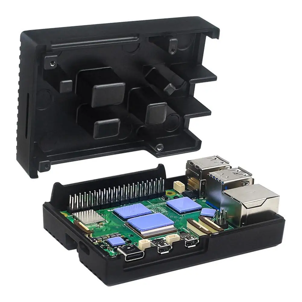 Подходит для Raspberry Pi 5-го поколения, Пассивный охлаждающий алюминиевый корпус, металлический корпус для Raspberry Pi5, полосатый корпус из алюминиевого сплава
Подходит для Raspberry Pi 5-го поколения, Пассивный охлаждающий алюминиевый корпус, металлический корпус для Raspberry Pi5, полосатый корпус из алюминиевого сплава