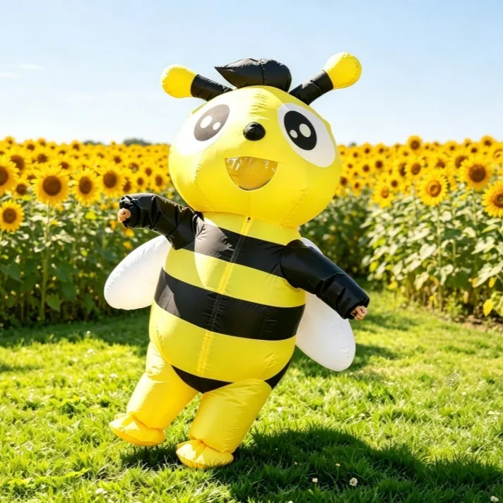 Adult cute bee inflatable suit
Adult cute bee inflatable suit
