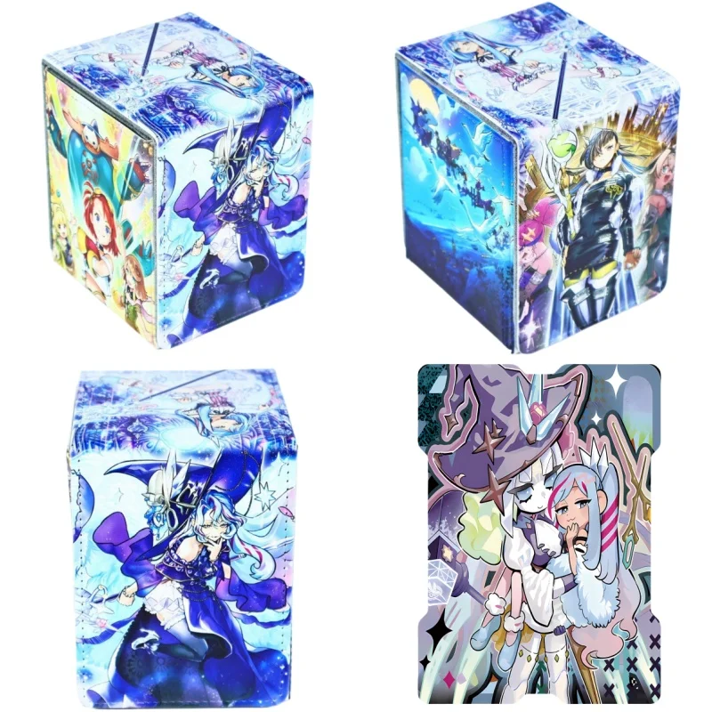 Yu-Gi-Oh! Witchcrafter Haine Diy Leather Card Box Witchcrafter Madame Verre TCG OCG Game Collection Card Magnetic Absorption Box
Yu-Gi-Oh! Witchcrafter Haine Diy Leather Card Box Witchcrafter Madame Verre TCG OCG Game Collection Card Magnetic Absorption Box