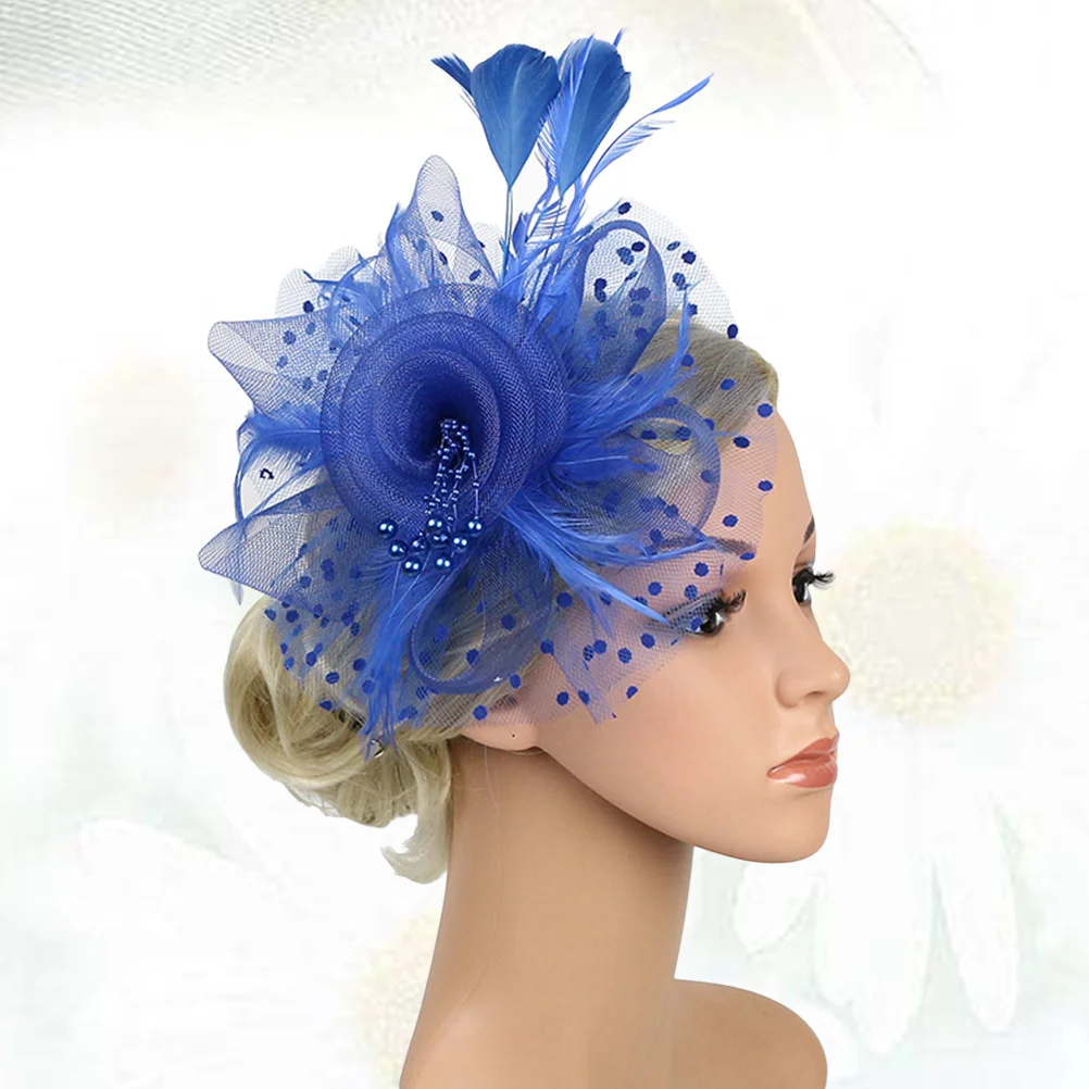 Dark Blue Fascinators Hair Clip Hat Mesh Headband Women Wedding Tea Party Cocktail Vintage Fashion Fascinators Headband
Dark Blue Fascinators Hair Clip Hat Mesh Headband Women Wedding Tea Party Cocktail Vintage Fashion Fascinators Headband