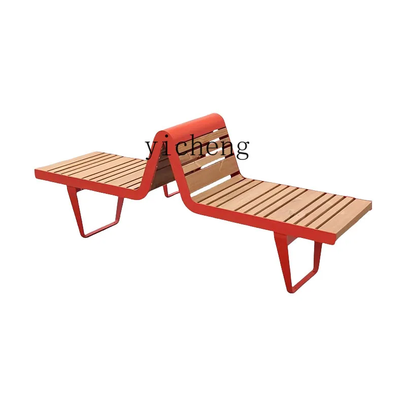 ZK park outdoor bench anti-corrosion wood solid wood furniture sitting chair wrought iron courtyard community bench stool
ZK park outdoor bench anti-corrosion wood solid wood furniture sitting chair wrought iron courtyard community bench stool