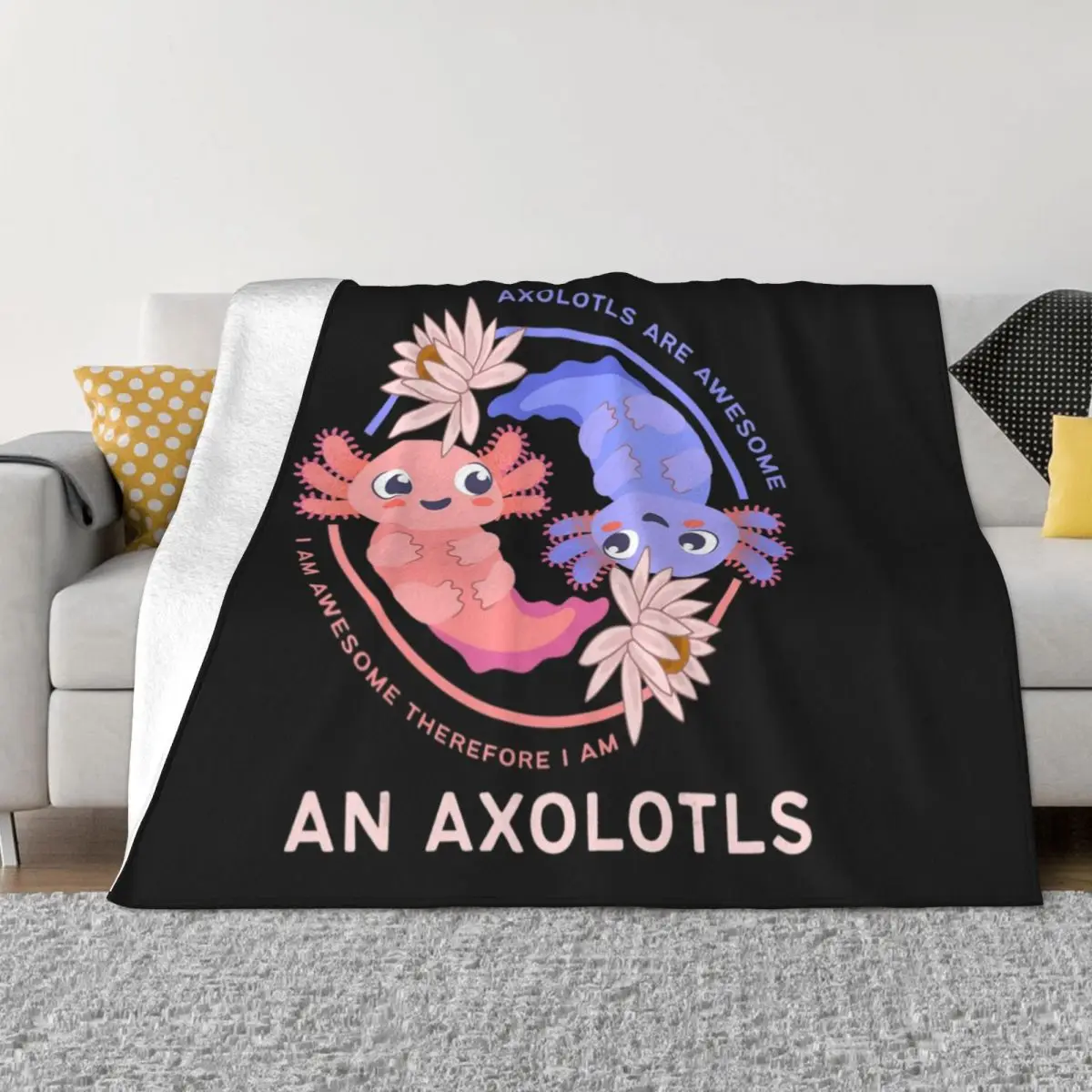 Kawaii Axolotl Flannel Blankets Salamander Funny Throw Blanket for Sofa Bedding Lounge Plush Thin Quilt
Kawaii Axolotl Flannel Blankets Salamander Funny Throw Blanket for Sofa Bedding Lounge Plush Thin Quilt