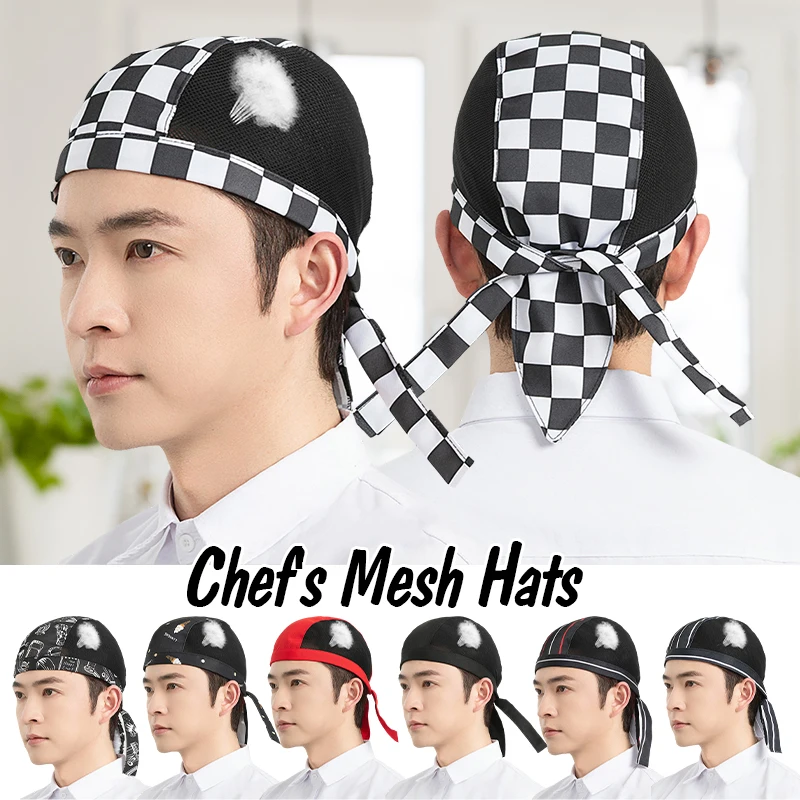 2 Pcs Chef Hat Summer Mesh Breathable Work Uniform Hat Restaurant Kitchen Bakery Cuisine Cook Chef Headscarf Pirate Hat Headband
2 Pcs Chef Hat Summer Mesh Breathable Work Uniform Hat Restaurant Kitchen Bakery Cuisine Cook Chef Headscarf Pirate Hat Headband