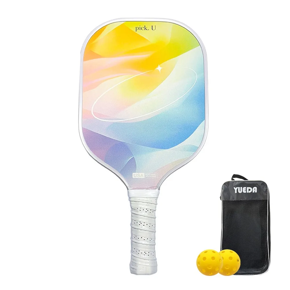 Glass Fiber Pickleball Paddle Lightweight USAPA Approved Pickle Ball Paddle High-quality Professional Professional Game Supplies
Glass Fiber Pickleball Paddle Lightweight USAPA Approved Pickle Ball Paddle High-quality Professional Professional Game Supplies