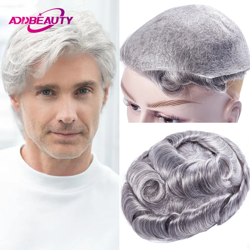 Vloop Man Toupee Indian Human Hair Wigs Super Thin Skin Full PU 0.02-0.03mm Men's Capillary Prothesis Natural Human Hair System
Vloop Man Toupee Indian Human Hair Wigs Super Thin Skin Full PU 0.02-0.03mm Men's Capillary Prothesis Natural Human Hair System