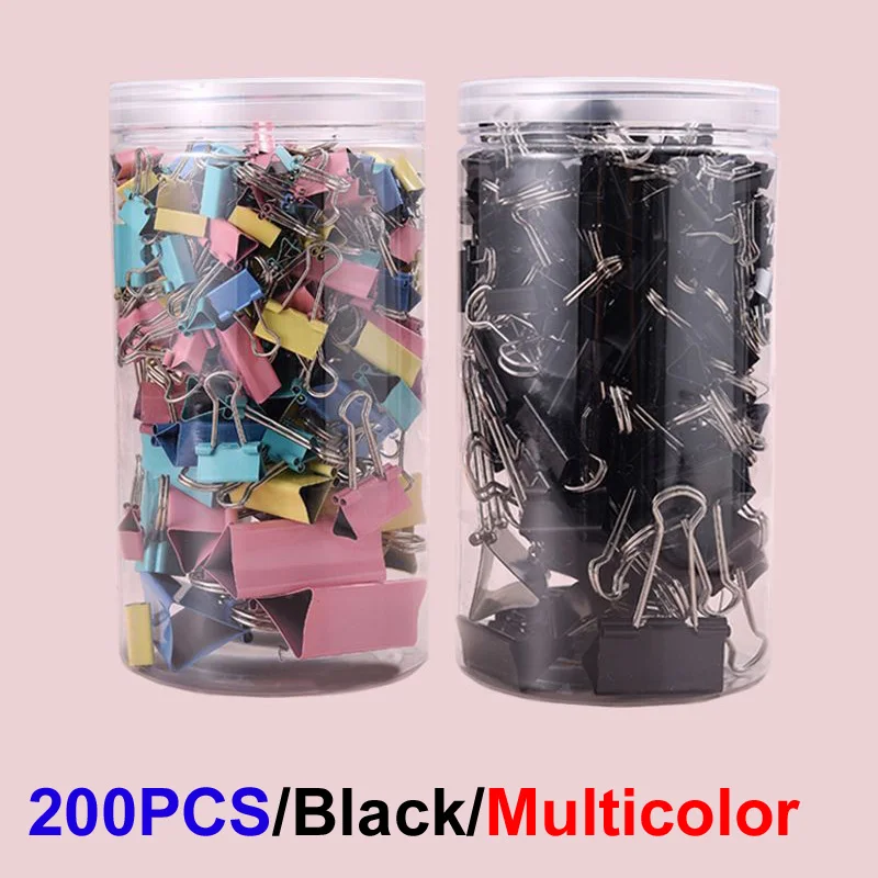 200PCS 51MM/41MM/32MM/25MM/19MM Long Tail Clip Student Stationer Paperclips Office Metal File Wallet Paper Stationery Binder
200PCS 51MM/41MM/32MM/25MM/19MM Long Tail Clip Student Stationer Paperclips Office Metal File Wallet Paper Stationery Binder