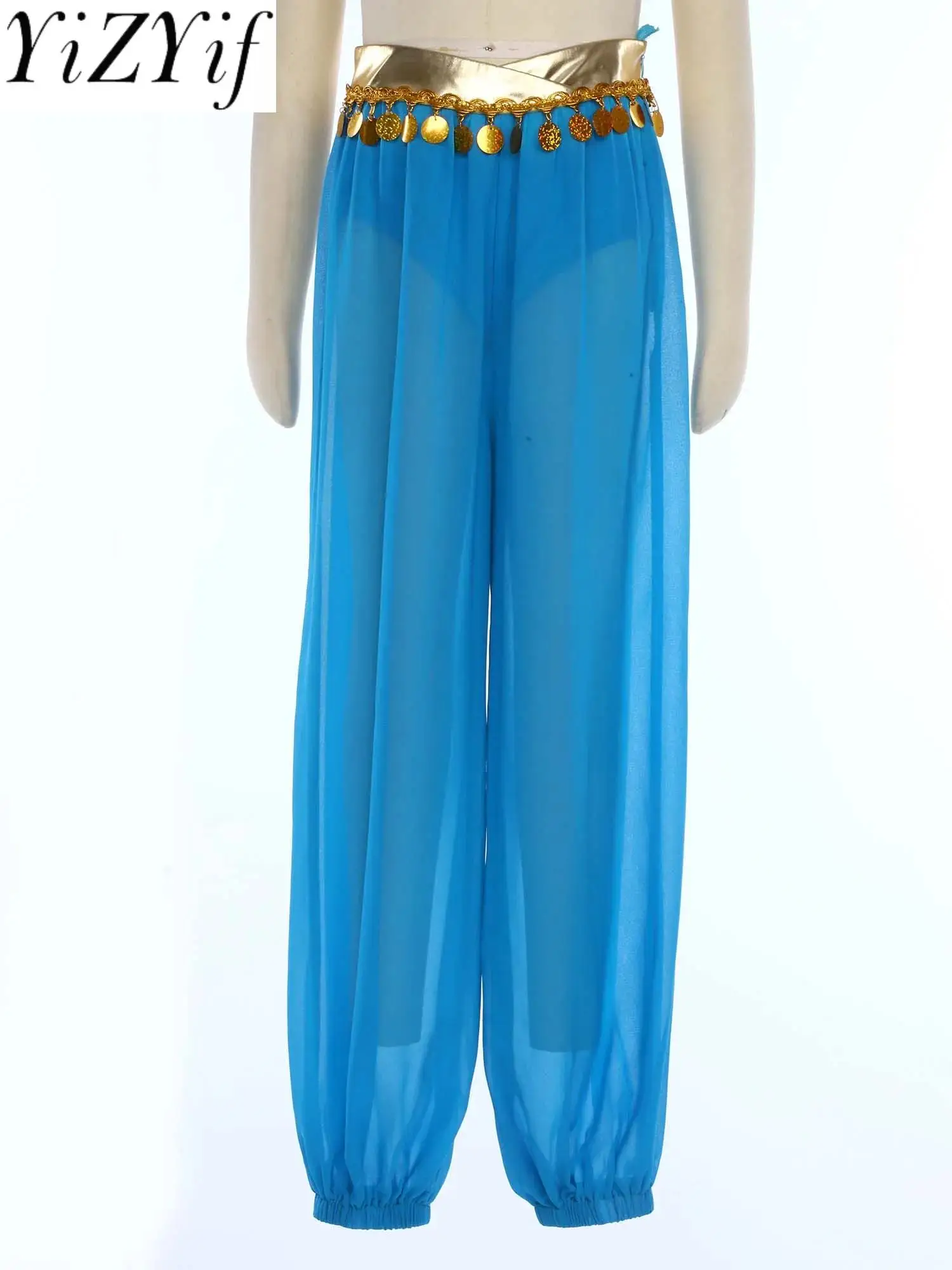 Belly Dance Tassels Pants Built-In Briefs with Elastic Leg Opening Side for Belly Dance Indian Halloween Cosplay Pants
Belly Dance Tassels Pants Built-In Briefs with Elastic Leg Opening Side for Belly Dance Indian Halloween Cosplay Pants