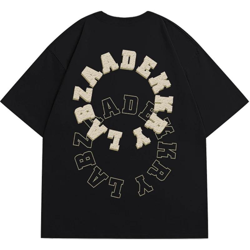 Motorcycle Street Style Double Circle Letter Printed T-Shirt Summer Men's Trendy Brand Hip-Hop Casual Trendyy Short Sleeves
Motorcycle Street Style Double Circle Letter Printed T-Shirt Summer Men's Trendy Brand Hip-Hop Casual Trendyy Short Sleeves