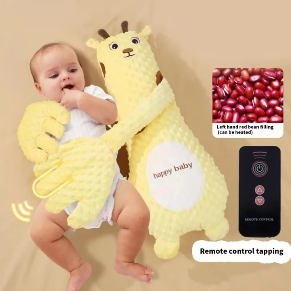 Electric Baby Sleeping Palm Cartoon Soft Velvet Baby Hand Pillow with Remote Control Comfortable Baby Sleeping Patting Doll
Electric Baby Sleeping Palm Cartoon Soft Velvet Baby Hand Pillow with Remote Control Comfortable Baby Sleeping Patting Doll