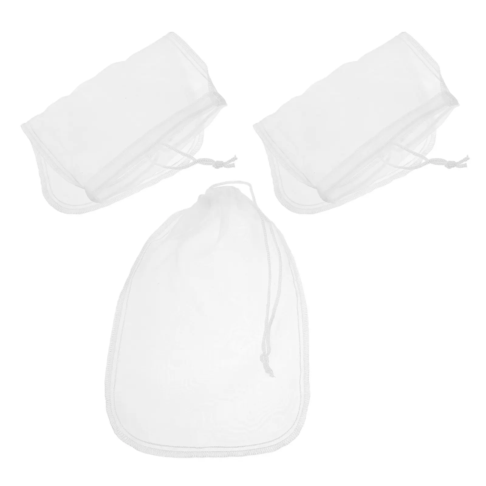 3 Pcs All-purpose Strainer Filter Bag Soy Milk Almond Food Cold Brew Coffee Compact Cheesecloth Beer Brewing
3 Pcs All-purpose Strainer Filter Bag Soy Milk Almond Food Cold Brew Coffee Compact Cheesecloth Beer Brewing