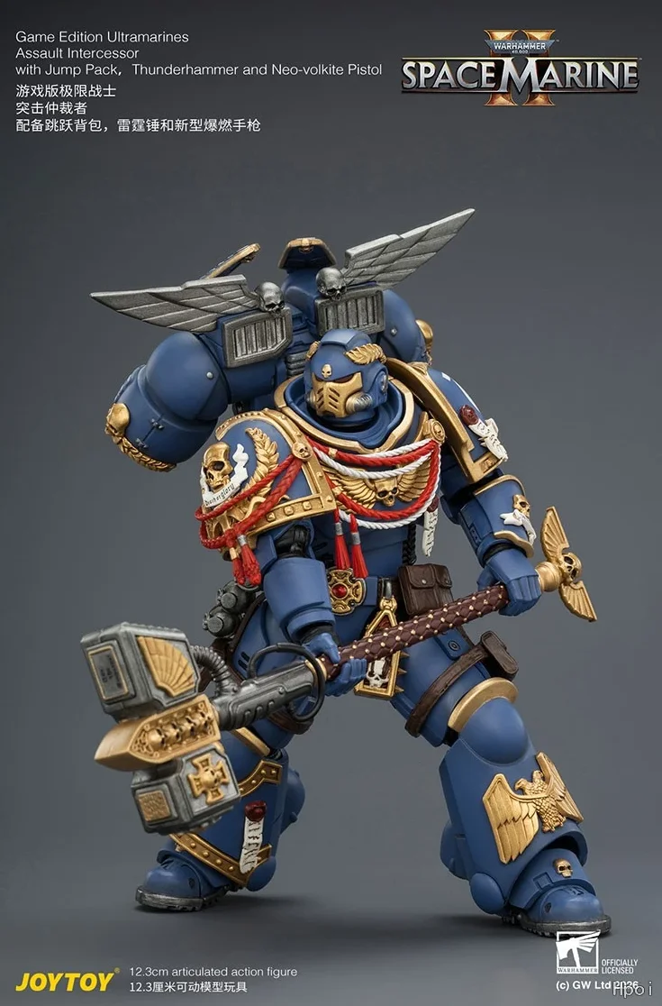 【Pre-sale】JOYTOY 1/18 Action Figure Game Edition Ultramarines Assault Intercessor Model Toys Gifts Collection Ornaments
【Pre-sale】JOYTOY 1/18 Action Figure Game Edition Ultramarines Assault Intercessor Model Toys Gifts Collection Ornaments