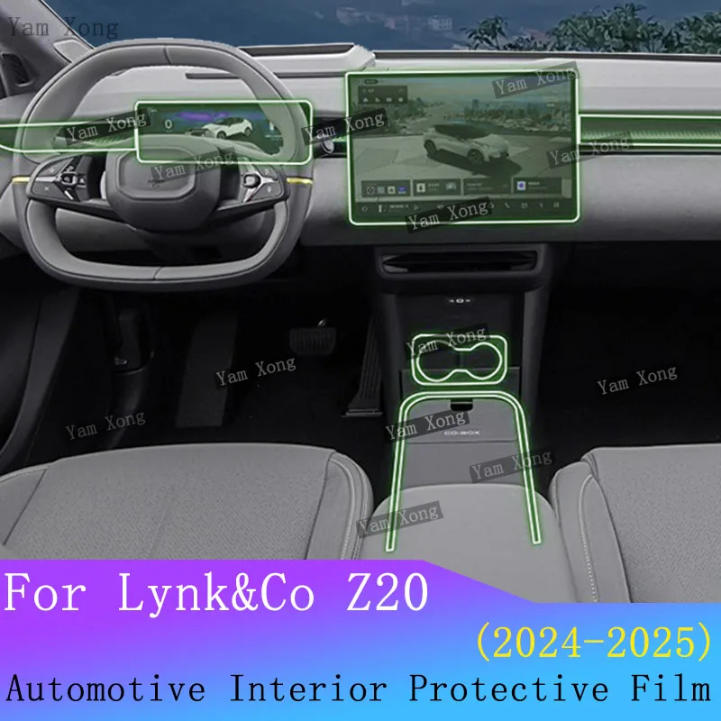 For Lynk&Co Z20 2024 2025 Car Full set interior Film LED screen Dashboard Protective Sticker GPS Navigation Anti-Scratch Film
For Lynk&Co Z20 2024 2025 Car Full set interior Film LED screen Dashboard Protective Sticker GPS Navigation Anti-Scratch Film