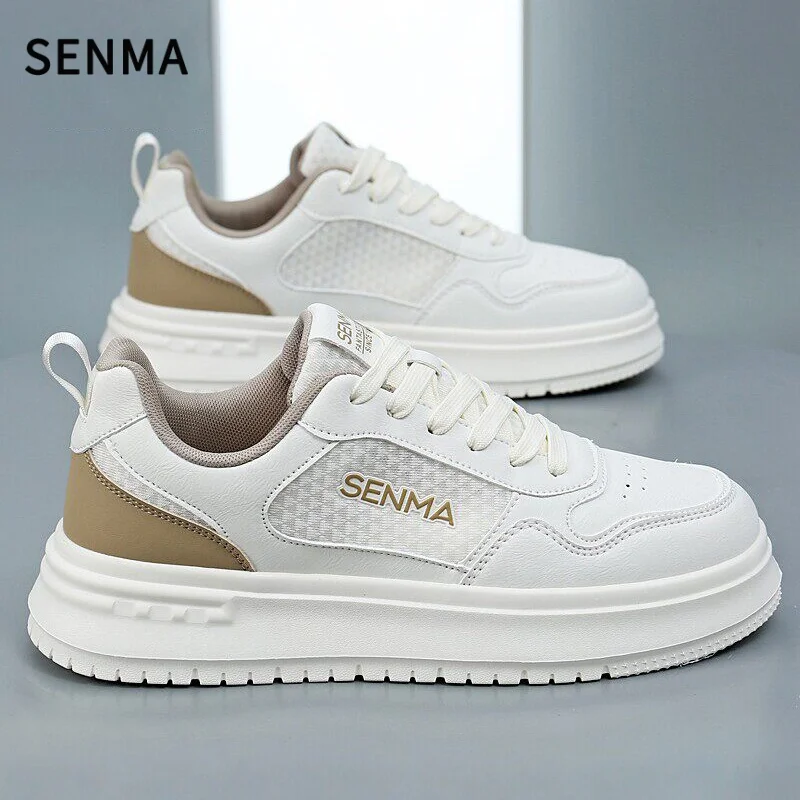 SENMA Men's Thick Bottom Shoes Lightweight Men's Tennis Shoes Breathable Casual Sneakers Comfortable Soft Sole Walking Shoes
SENMA Men's Thick Bottom Shoes Lightweight Men's Tennis Shoes Breathable Casual Sneakers Comfortable Soft Sole Walking Shoes