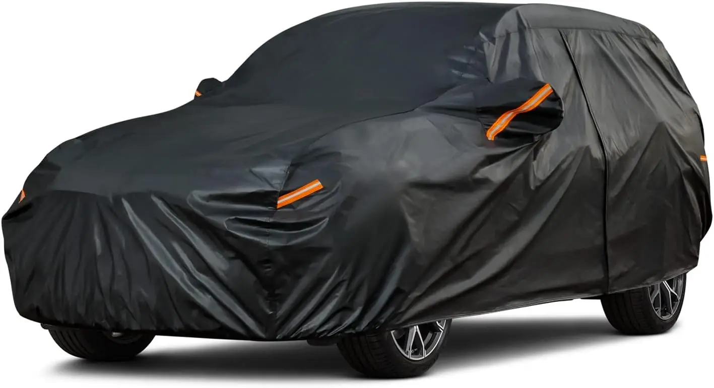7 Layers Heavy Duty SUV Car Cover Waterproof All Weather, Full Exterior Outdoor Snow Sun UV Protection with Zipper, Universal
7 Layers Heavy Duty SUV Car Cover Waterproof All Weather, Full Exterior Outdoor Snow Sun UV Protection with Zipper, Universal