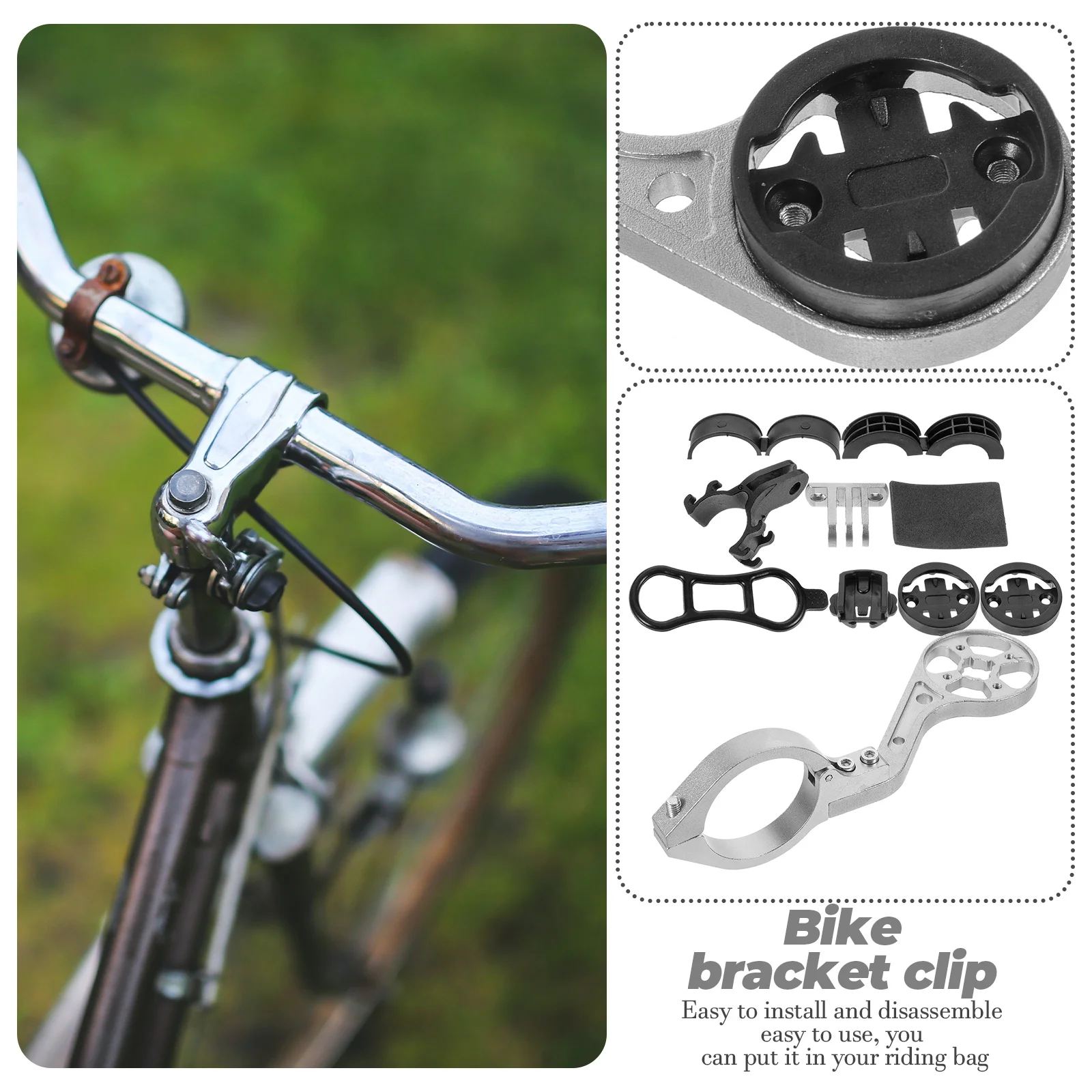 1 set Aluminum Alloy Bike Computer Mount Odometer Holder Flashlight Bracket Clip Stopwatch Adapter Base Cycling Accessories
1 set Aluminum Alloy Bike Computer Mount Odometer Holder Flashlight Bracket Clip Stopwatch Adapter Base Cycling Accessories