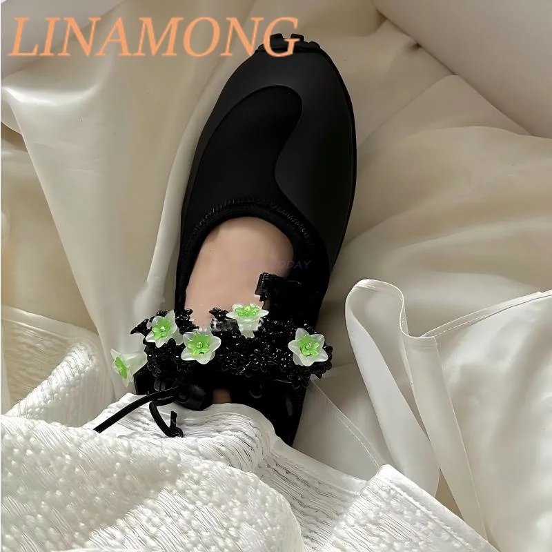 Flower Fairy Shoes Mary Jane Shoes Cute Women's One Button Strap Design Velcro Flat Single Shoes, Retro Drawstring Ballet Shoes
Flower Fairy Shoes Mary Jane Shoes Cute Women's One Button Strap Design Velcro Flat Single Shoes, Retro Drawstring Ballet Shoes