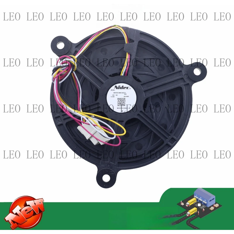 SS Refrigerator fan GW15D12MS1AB-57 12V DC 0.29A 2311F6T 4-Wire 4-Pin
SS Refrigerator fan GW15D12MS1AB-57 12V DC 0.29A 2311F6T 4-Wire 4-Pin
