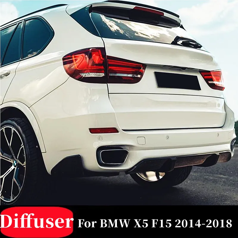 For BMW X5 F15 2014-2018 Car Rear Bumper Diffuser Splitter Lip Spoiler Monjaro Tuning Exterior Body Kit Accessories
For BMW X5 F15 2014-2018 Car Rear Bumper Diffuser Splitter Lip Spoiler Monjaro Tuning Exterior Body Kit Accessories