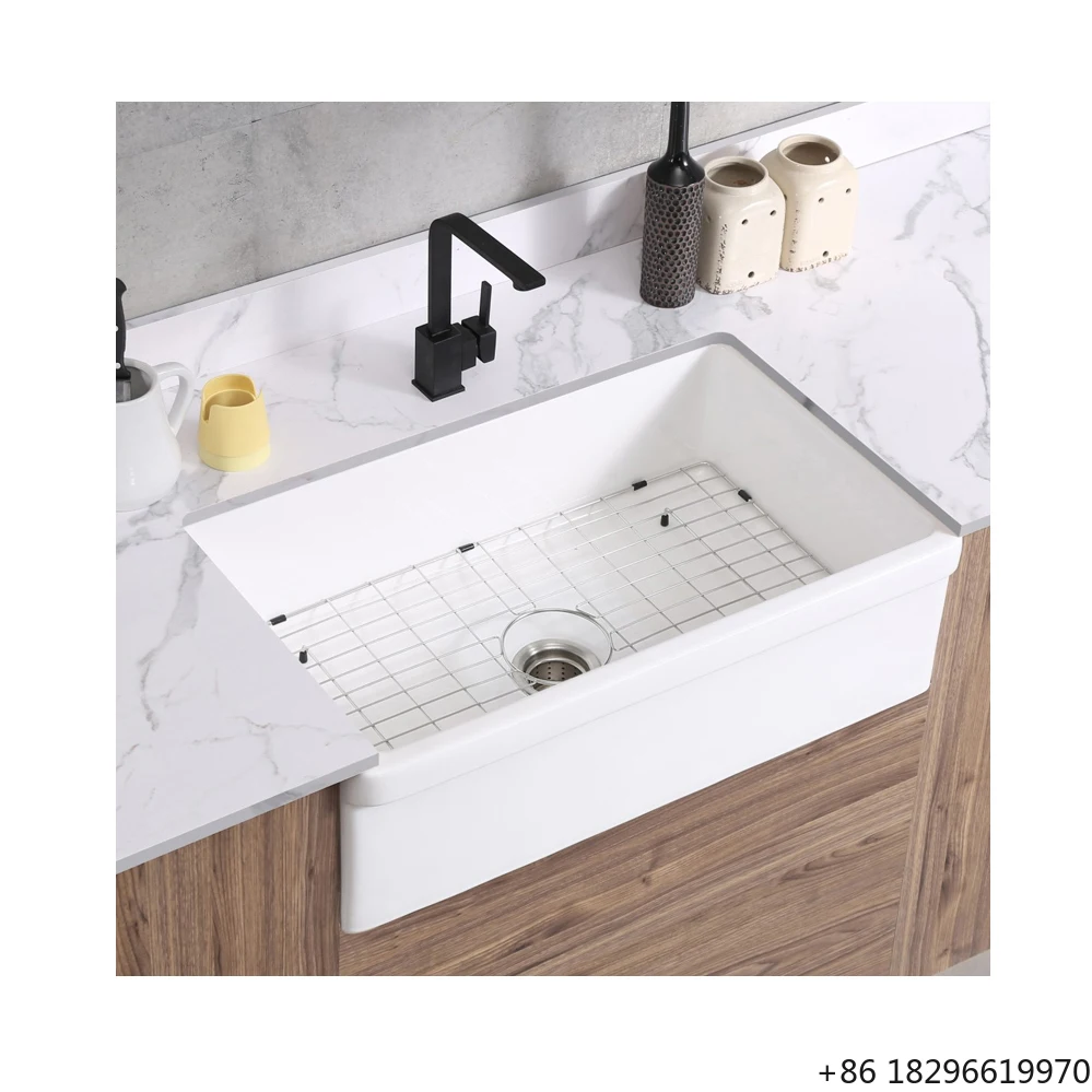 Factory Direct Sale Classic Modern Design Sink Kitchen Ceramic with Kitchen Drain
Factory Direct Sale Classic Modern Design Sink Kitchen Ceramic with Kitchen Drain