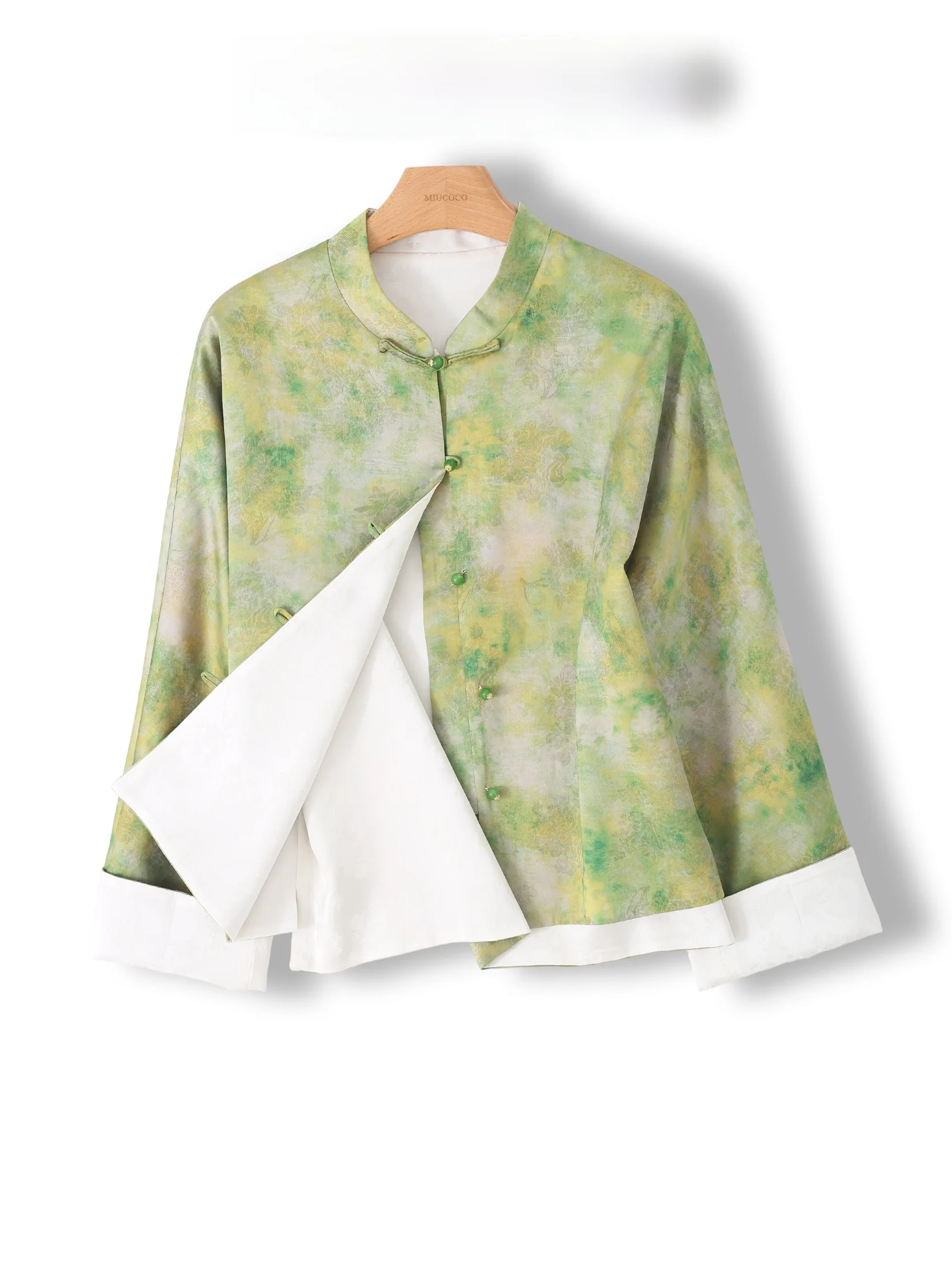 High-End Retro Chinese Style Silk Blend Embroidered Women's Jacket Tang Suit Outerwear Loose Fit Long Sleeve Button up
High-End Retro Chinese Style Silk Blend Embroidered Women's Jacket Tang Suit Outerwear Loose Fit Long Sleeve Button up