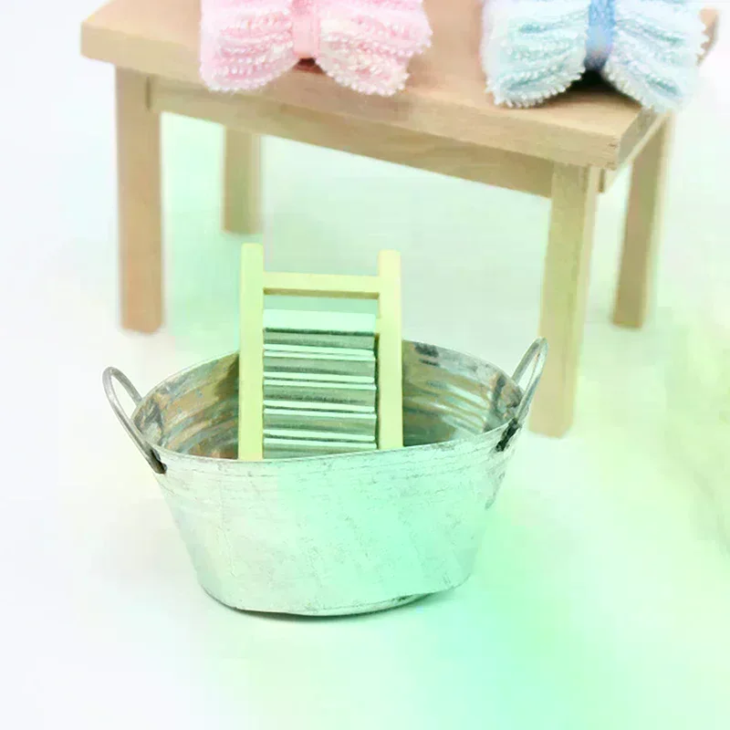 1set 1:12 Dollhouse Miniature Washboard Iron Bucket Bathroom Model Decor Toy Doll House Accessories
1set 1:12 Dollhouse Miniature Washboard Iron Bucket Bathroom Model Decor Toy Doll House Accessories