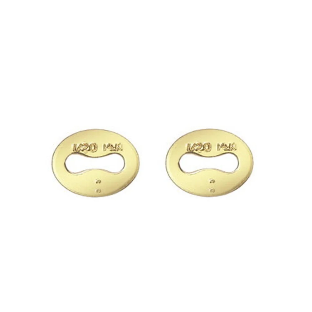 30pcs 14K Gold Filled Italian Quality Tags for Extension Chain End Jewelry Findings
30pcs 14K Gold Filled Italian Quality Tags for Extension Chain End Jewelry Findings