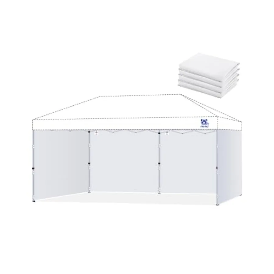 10x20ft Canopy Sidewalls fit 10x20ft Pop Up Tent, Waterproof 99% UV Protection Privacy Enclosure for Outdoor Events and Party,
10x20ft Canopy Sidewalls fit 10x20ft Pop Up Tent, Waterproof 99% UV Protection Privacy Enclosure for Outdoor Events and Party,