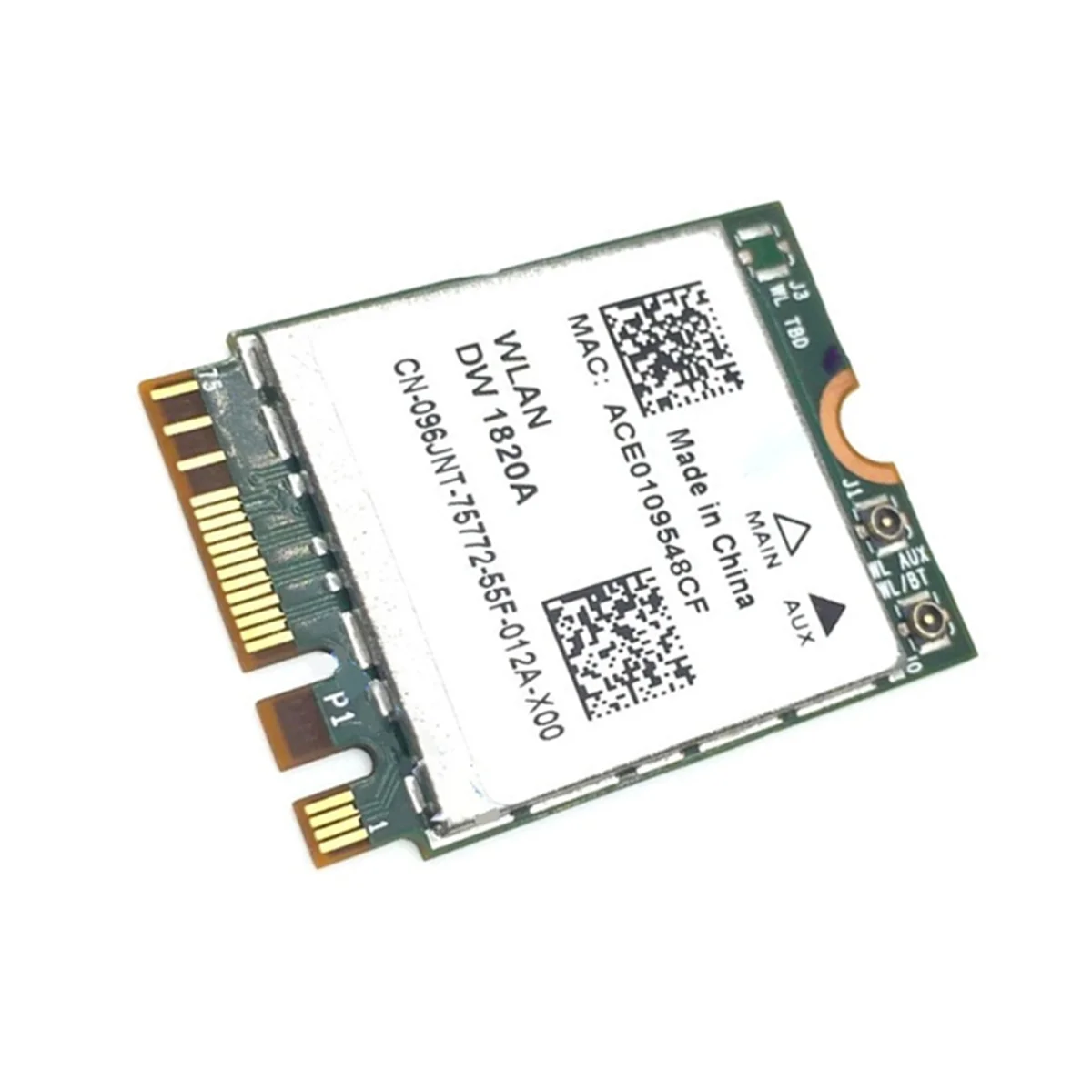 POP-lBCM94350ZAE DW1820A 802.11AC 867 Мбит/с BCM94350 Беспроводная сетевая карта Wi-Fi M.2 NGFF BT4.1
POP-lBCM94350ZAE DW1820A 802.11AC 867 Мбит/с BCM94350 Беспроводная сетевая карта Wi-Fi M.2 NGFF BT4.1