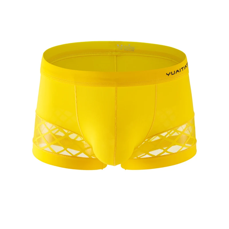 Men Boxers Underwear Mesh Pactwork Breathable Ice Silky Boxershorts U Convex Design Dry Quickly Men's Underwear Boxer Shorts
Men Boxers Underwear Mesh Pactwork Breathable Ice Silky Boxershorts U Convex Design Dry Quickly Men's Underwear Boxer Shorts