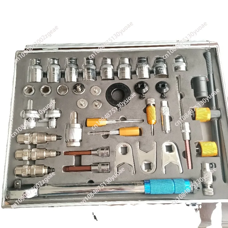 Suitable for DONGTAI No. 001 Full set common rail tools for common rail injector and p, optional to choose with support or not
Suitable for DONGTAI No. 001 Full set common rail tools for common rail injector and p, optional to choose with support or not