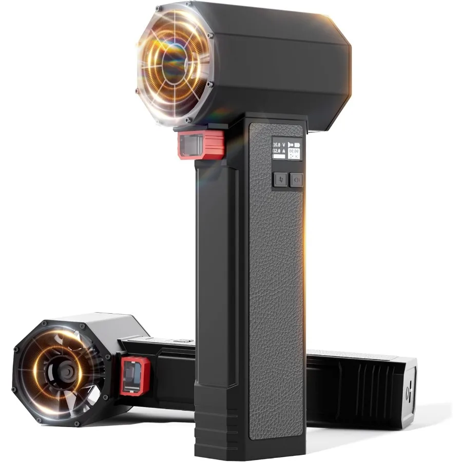 Car Dryer Air Blower Oversize Turbo Dryer for Cars 750W 3.6LB Thrust Cordless 64mm Turbo Fan for Wheels Snow Golf Handheld Leaf
Car Dryer Air Blower Oversize Turbo Dryer for Cars 750W 3.6LB Thrust Cordless 64mm Turbo Fan for Wheels Snow Golf Handheld Leaf