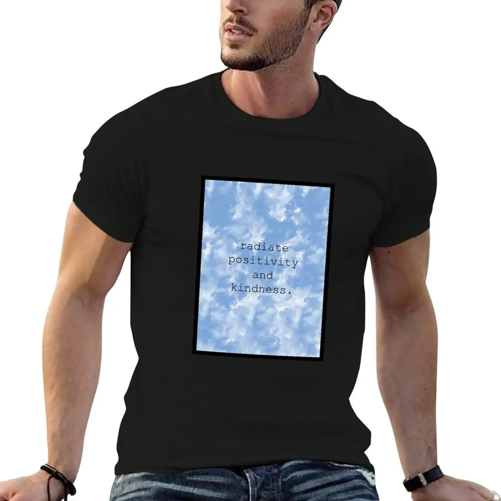 Radiate Positivity and Kindness T-Shirt t shirts for man slim fit anime tshirt t shirts with prints T-shirt
Radiate Positivity and Kindness T-Shirt t shirts for man slim fit anime tshirt t shirts with prints T-shirt