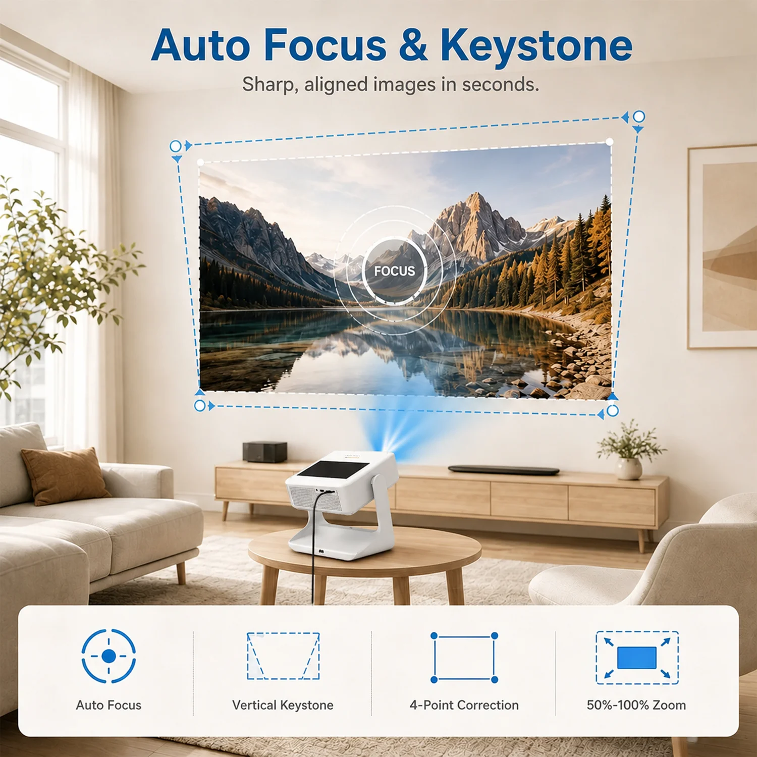 Pro Tennis View Projector Native 1080P 4K Touch Operate Ceiling & Table Dual Projection Multi Scene Device
Pro Tennis View Projector Native 1080P 4K Touch Operate Ceiling & Table Dual Projection Multi Scene Device