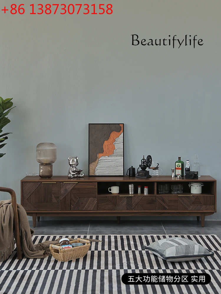 Антикварный шкаф для телевизора из массива дерева в скандинавском стиле, простая аудиовизуальная шкаф для маленькой квартиры
Антикварный шкаф для телевизора из массива дерева в скандинавском стиле, простая аудиовизуальная шкаф для маленькой квартиры