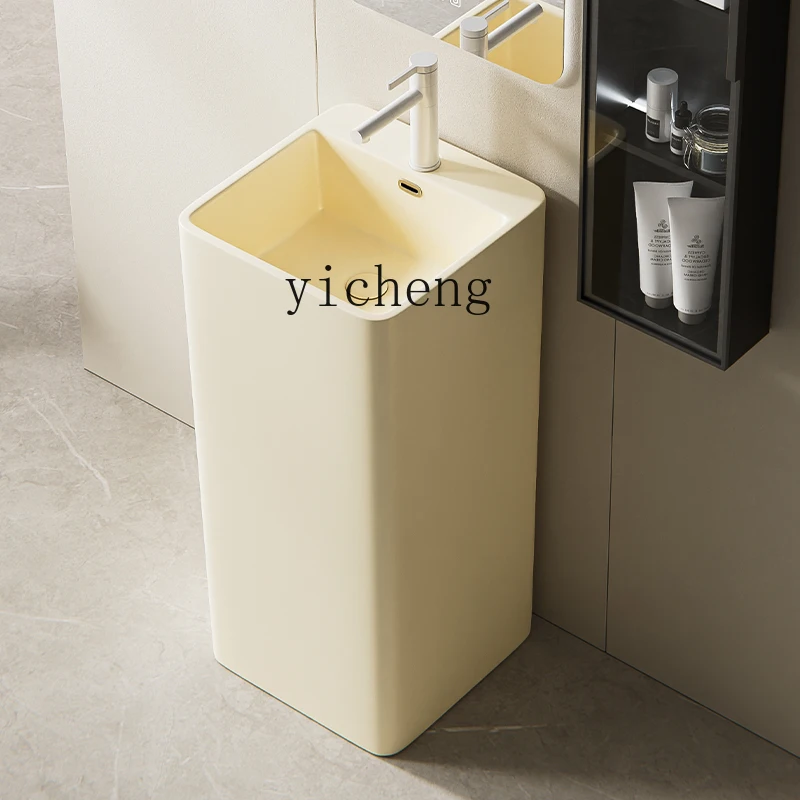 HYS bathroom column basin floor-to-ceiling square basin courtyard outdoor column washbasin
HYS bathroom column basin floor-to-ceiling square basin courtyard outdoor column washbasin