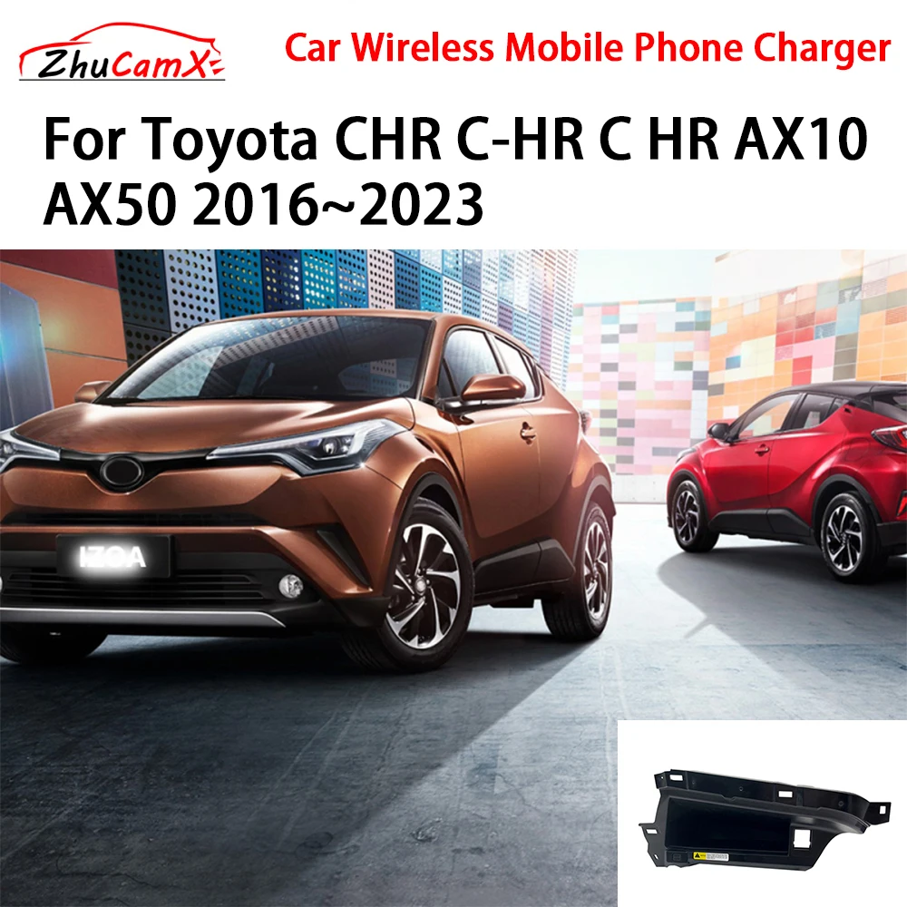 Car Wireless Mobile Phone Charger Center Console Storage QI 18W iPhone for Toyota CHR C-HR C HR AX10 AX50 2016–2023
Car Wireless Mobile Phone Charger Center Console Storage QI 18W iPhone for Toyota CHR C-HR C HR AX10 AX50 2016–2023
